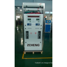 Dispensador de combustible Zcheng con 4 boquillas